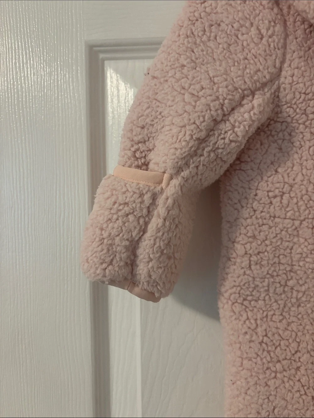The North Face plush sherpa